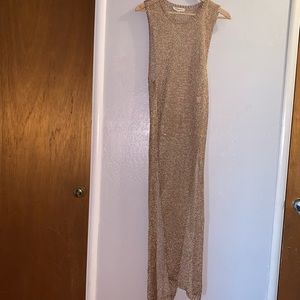 a'gaci Dresses - Metallic knit dress a'gaci Dresses - Metallic knit dress